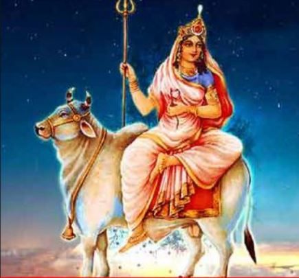 Navratri 1st Day Mata Shailputri, King Ravana, Navratri Festival, Devi Durga, Hindu Mythology, Happy Navratri, Mother Goddess, Durga Maa, Durga Goddess