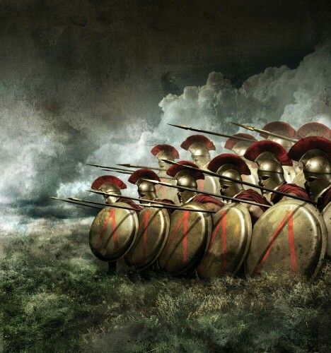 Our shield wall is our borders. We desire nothing beyond our borders & we will kill anyone that tries to cross them without our permission. - Agesilaus the 2nd, king of Sparta Spartan Phalanx Art, Greek Worrier, Warrior Ethos, Sparta Tattoo, Ancient Sparta, Greek Soldier, Spartan Tattoo, Building Inspiration, Roman Warriors