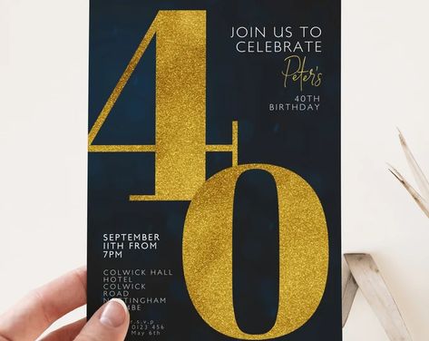 Birthday Invitations 50th Men, 50th Invitation For Men, 40 Birthday Invitation For Men, 50 Birthday Invitations For Men, 50th Birthday Invites For Men, 50th Birthday Invitations For Him, Men Birthday Invitations, 40th Birthday Invites For Men, 60th Birthday Invitations Men