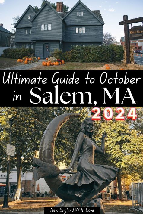 🍁 Unveil Salem's Spooky Charm! Discover the top must-do activities in Salem this October. From witch trials history tours to eerie night walks, embrace the bewitching spirit of the season. Tap into Salem's magic with our guide to the best attractions, local haunts, and autumn festivities! 🎃 #SalemInOctober #SpookySalem #TravelMagic Salem Day Trip, Salem Road Trip, Salem Trip Bucket Lists, Top Things To Do In Salem Ma, Salem Travel Guide, Halloween In Salem Massachusetts, Things To Do In Salem Massachusetts In October, What To Do In Salem Ma In October, Trip To Salem In October