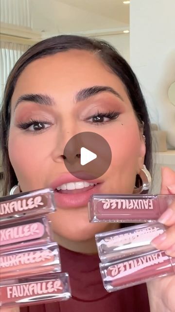 HUDA BEAUTY on Instagram: "We’re finally launching our FIRST EVER GLOSS – FAUX FILLER Extra Shine Lip Gloss. It’s literally my baby!!
 
This launch is soo special because it’s one of the FIRST products we’re dropping since I took charge as head of the Product Development team and got back to the labs. We went all out to find the perfect doe-foot applicator that picks just enough product for the perfect application.
 
The deets: 
✅ It’s #DistractinglyGlossy
✅ Packed with vegan collagen to smooth the appearance of fine lines 
✅ Available in 6 everyday shades + 1 crystal-clear gloss 
 
🌎 𝗟𝗔𝗨𝗡𝗖𝗛𝗜𝗡𝗚 𝗠𝗔𝗥𝗖𝗛 𝟭𝟯 𝗪𝗢𝗥𝗟𝗗𝗪𝗜𝗗𝗘 🌎
#HudaBeauty #HudaBeautyFauxFiller #FauxFillerLipGloss" Huda Beauty Faux Filler Lip Gloss, Huda Beauty Lip Gloss, Lipgloss Swatches, Huda Beauty Lip, Shine Lip Gloss, Vegan Collagen, Clear Gloss, Product Development, Take Charge