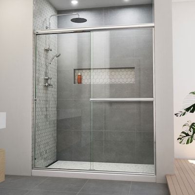 Bypass Sliding Shower Doors, Bypass Shower Door, Semi Frameless Shower Doors, Frameless Sliding Shower Doors, Bathroom Tub Shower, Bathroom Furniture Vanity, Tub Doors, Tub Shower Doors, Frameless Shower Doors