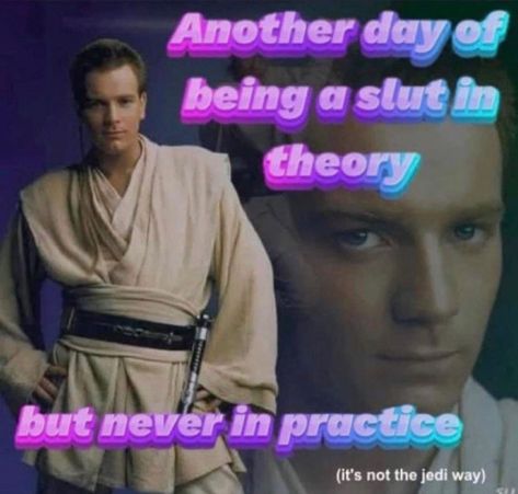 Ewan Mcgregor, Obi Wan Kenobi, Star Wars Humor, Star Wars Memes, Love Stars, Oui Oui, Obi Wan, Star Wars Universe, Star Wars Art