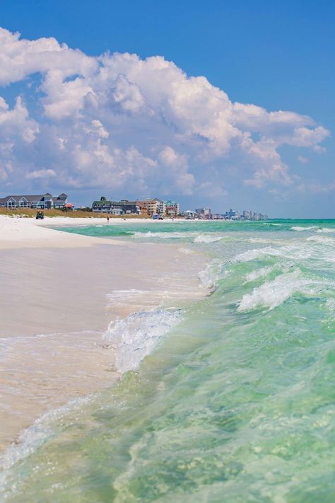 If you love fun activities that take place in beautiful crystal clear water, then here it is! ✨Crab Island✨ 📍 Destin, Florida Emerald Coast Florida, Crab Island, Rosemary Beach Florida, Florida Travel Guide, Okaloosa Island, Beach Pink, Gulf Coast Florida, New Experiences, Fort Walton Beach