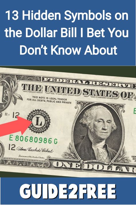 13 Hidden Symbols on the Dollar Bill I Bet You Don’t Know About Two Dollar Bill, Hidden Symbols, One Dollar Bill, Eye Of Providence, Odd Things, Latin Phrases, Two Dollars, Photos Of Eyes, Hidden Messages