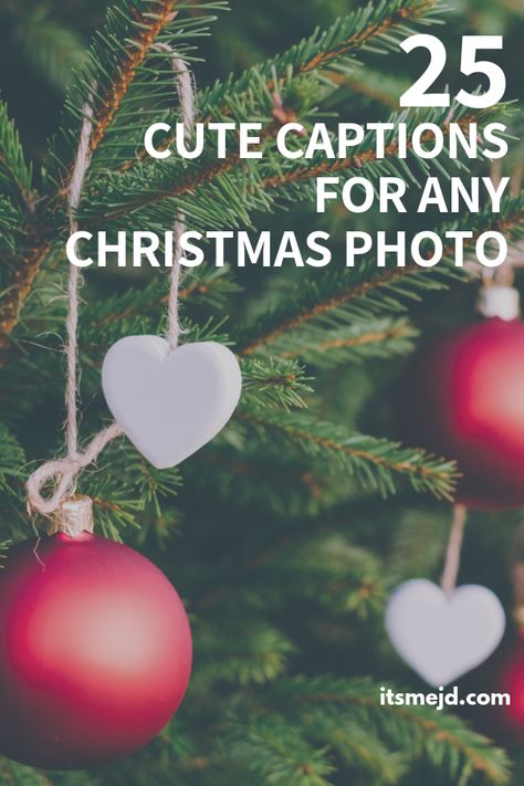 25 Cute Christmas Captions To Add Some Joy To Your Social Media Posts for the holiday season #Christmas #christmasquotes #christmascaptions Christmas Pictures Quotes, Christmas Photo Quotes, Christmas Captions For Instagram Friends, Christmas Captions For Instagram Kids, Christmas Picture Captions, Christmas Party Captions For Instagram, Christmas Captions For Instagram Family, Christmas Photo Captions, Christmas Captions For Instagram Couples