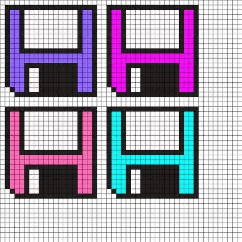 Nerdy Perler Beads, Flat House, Pixel Beads, Pearl Beads Pattern, Easy Perler Beads Ideas, Fuse Bead Patterns, Hama Beads Design, Diy Perler Bead Crafts, Pixel Crochet