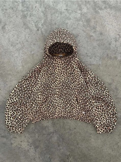 ABEBEY-ABEBEY Vintage Leopard Hoodies Women Y2k Oversized Animal Print Hooded Sweatshirts Pullovers Retro Grunge Hip Hop Streetwear Leopard Print Fashion, Zipper Shirt, Streetwear Fits, Hoodie Oversize, Leopard Fashion, Cooler Look, Loose Pullover, Sleeves Clothing, Hip Hop Streetwear