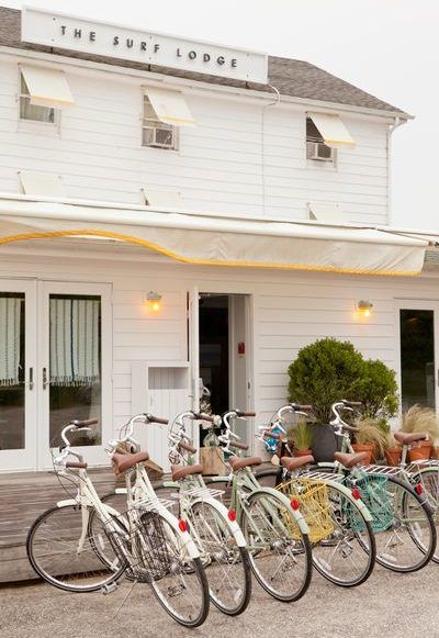 Summer Bike Ride, Surf Lodge, Summer Bike, White Building, Best Places To Visit, Oh The Places Youll Go, The East, Beach Life, East Coast