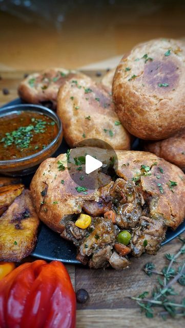 Festival Recipe Jamaican, Jamaican Festival, Fried Plantain, Cornmeal Dumplings, Usa Florida, Plantains Fried, Daily Recipes, Jerk Chicken, Jamaican Recipes