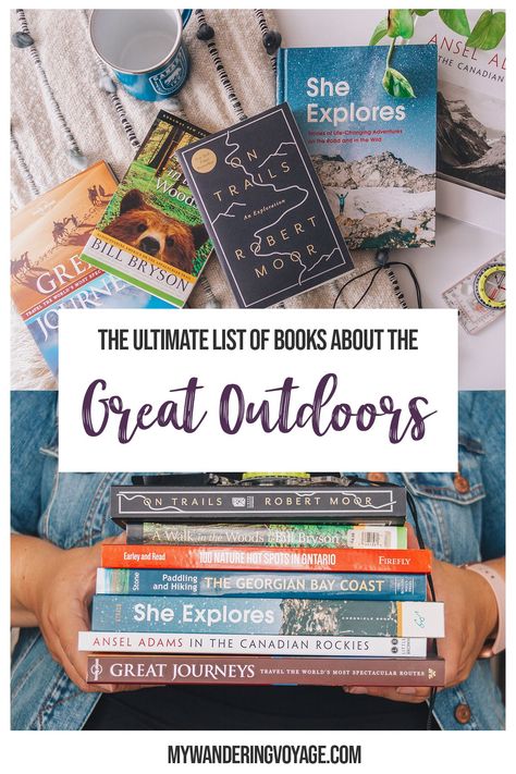 Books For Nature Lovers, Media Recommendations, Renee Roaming, Mom Crafts, Nature Books, List Of Books, Best Nature, Travel Books, Book Things