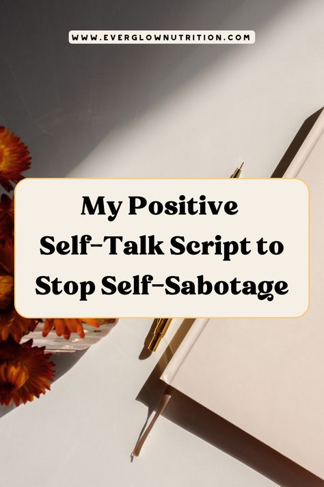 Positive Self-Talk Script Positive Self Talk, Food Choices, 2024 Vision, Self Talk, Body Image, Journal Prompts, Self Help, Affirmations, Vision Board