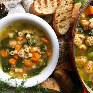 Wedding Soup Recipe, Best Ina Garten Recipes, Ina Garden, Italian Wedding Soup Recipe, Barefoot Contessa Recipes, Sausage Meatballs, Ina Garten Recipes, Wedding Soup, Small Pasta