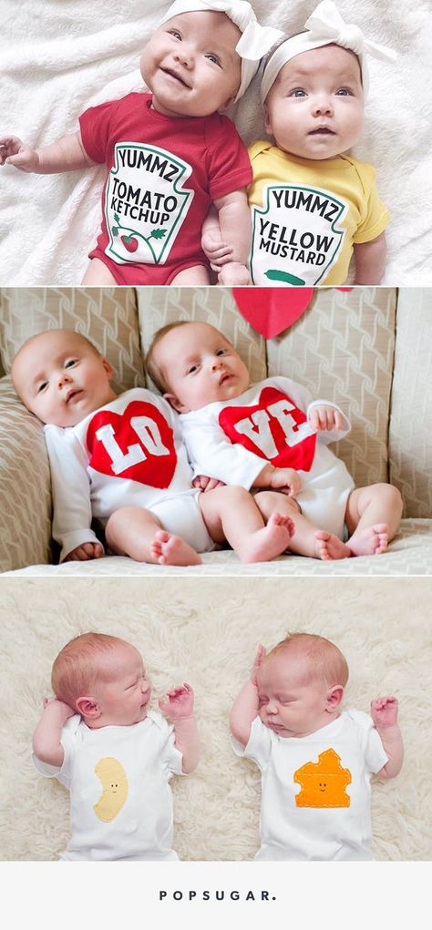 Twin Onesies Funny, Twins Onesies, Sunshine Onesie, Twins Instagram, Twin Baby Clothes, Twin Humor, Twin Onesies, Bebe Clothing, Twin Shirts