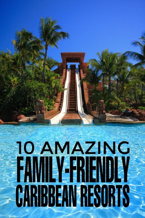 Grab your family and get ready for a worry-free time on a family vacation in the Caribbean. Check out these 10 Amazing Family-Friendly Caribbean Resorts. Caribbean Resort, Family Vacay, Best Family Vacations, Caribbean Vacations, Backpacking Europe, Family Vacation Destinations, Family Travel Destinations, Caribbean Travel, Destination Voyage