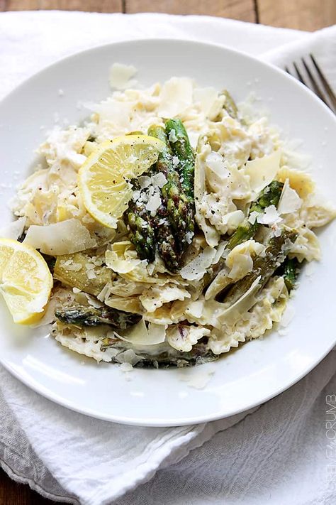 Artichoke Pasta, Asparagus Pasta, Lemon Pasta, Julia Child, Tongs, Artichoke, How To Cook Pasta, I Love Food, Pasta Dishes