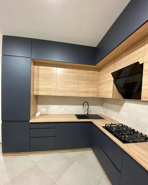 Kabinet Dapur, Modern Kitchen Cabinet Design, Modern Kitchen Interiors, Kitchen Design Modern White, Kitchen Interior Design Decor, Kitchen Interior Design Modern, Kitchen Design Plans, House Design Kitchen, Kitchen Design Decor