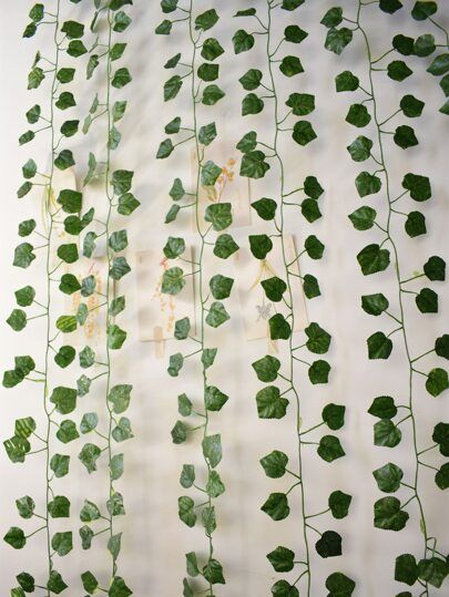 Artificial Vines, Affordable Boho, Boho Chic Living Room, Barbie Room, Hanging Vines, Green Ivy, Vine Wall, Artificial Leaf, Leaf Garland