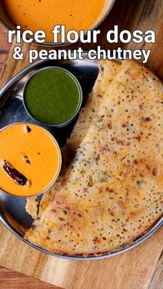 Rice Flour Dosa Recipe, Dosa Breakfast, Rava Dosa Recipe, Ginger Chutney Recipe, Dosa Chutney, Rava Dosa, Ginger Chutney, Spicy Snacks Recipes, Breakfast Recipes Indian