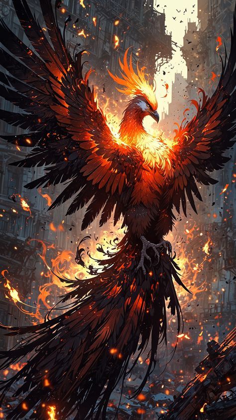 Hi Friends Some Surprise able Thing is waiting for you Japanese Mythical Creatures Art, Phoenix Bird Wallpaper, Japanese Mythology Creatures, Fenix Wallpaper, Fenix Bird, Flying Phoenix Tattoo, Phoenix Aesthetic, Magical Creatures Mythology, Japanese Phoenix Tattoo