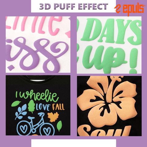 3D PUFF Heat Transfer Vinyl. Quality Guaranteed Inbox us for details Shirt Printing, Printing Business, Transfer Vinyl, Heat Transfer Vinyl, Cricut Crafts, Heat Transfer, Cricut, Heat, Vinyl