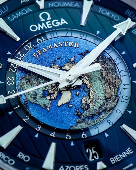 Omega Aqua Terra Worldtimer, Omega Seamaster Aqua Terra Worldtimer, Omega Worldtimer, Concept Watch, Timer Watch, Omega Aqua Terra, Watch Cases, Chemical Reaction, Seamaster Aqua Terra