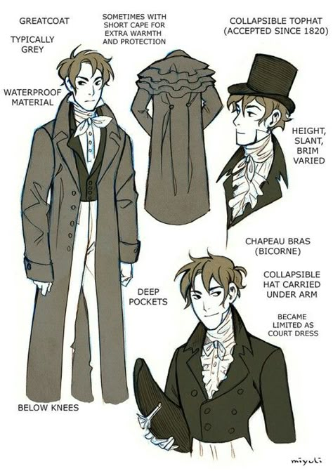 Clothing Reference, The Gentleman, Poses References, Drawing Clothes, Drawing Stuff, White Tie, Fantasy Clothing, Character Outfits, Historical Fashion