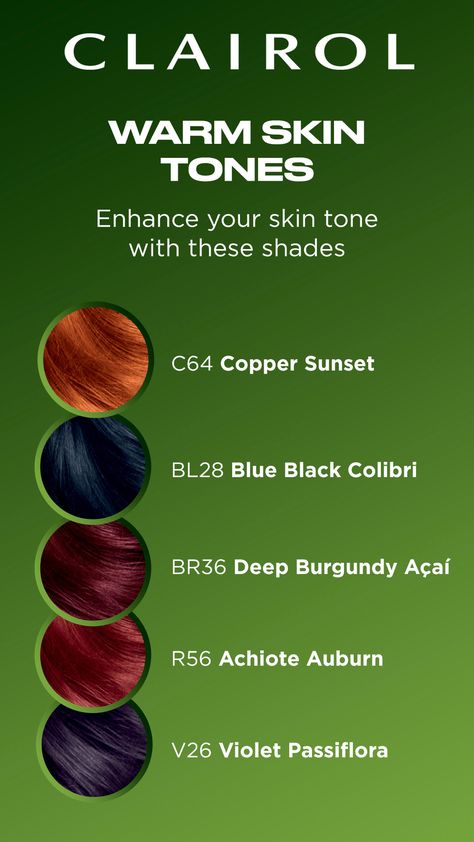 Color theory is at it again! Try these Natural Instincts Bold shades to complement warmer skin tones 🤩 Clairol Natural Instincts Medium Warm Brown, Clairol 6r Light Auburn, Clairol Beautiful Collection, Clairol Hair Color, Clairol Natural Instincts, Skin Tone Hair Color, Fathers Day Wishes, Warm Skin Tone, Hair Color Shades