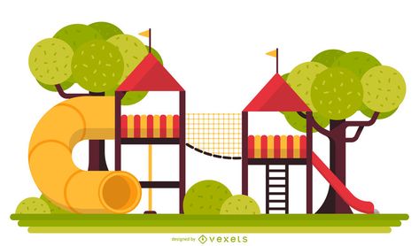 Playground climbing frame illustration #AD , #affiliate, #spon, #climbing, #frame, #illustration, #Playground Slide Illustration Playground, Playground Illustration Graphic Design, Cartoon Playground, Playground Clipart, Playground Illustration, Playground Background, Child Painting, Frame Illustration, Kids Climbing