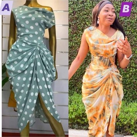 Simple Chiffon Short Gowns, Kente Dresses, Dinner Dresses, Fancy Short Dresses, Classy Short Dresses, Frock Designs, Skirt Styles, Chiffon Dress Short, Kente Dress