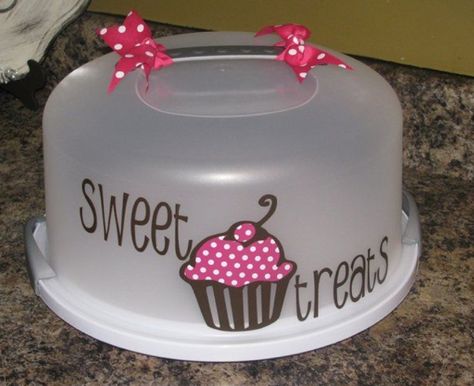 Cricut Apps, Cake Carriers, Pie Carrier, Cricut Cake, Cupcake Carrier, Cake Storage, Cake Holder, Cake Carrier, Personalized Plates