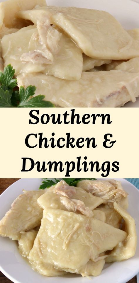 Good Southern Dinner Recipes, Country Style Food Recipes, Old Country Recipes Southern Style, Southern Comfort Recipes Meals, How To Make Flat Dumplings, Delicious Southern Dinner Recipes, Southern Style Dinner Recipes, Classic Southern Meals, Southern Supper Recipes