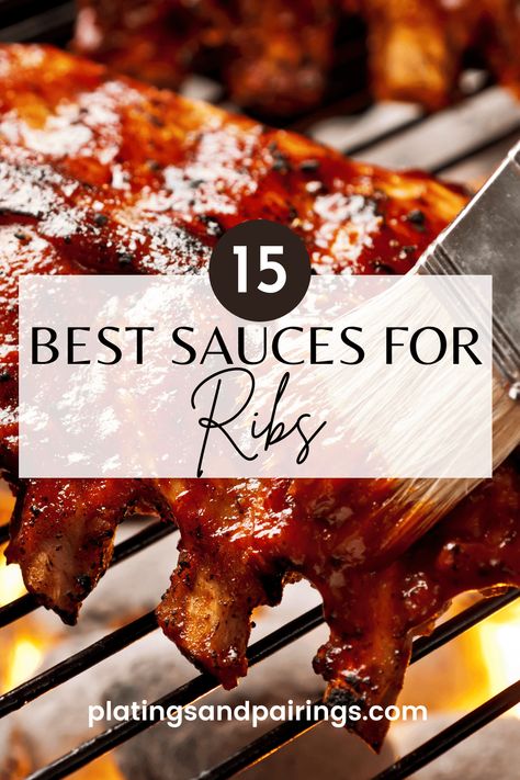 Baroque Sauce Recipes, Baroque Sauce, Ribs Bbq Sauce, Barbecue Sauce For Ribs, Best Bbq Sauce Recipe, Sauce For Ribs, Bbq Rib Sauce, Bbq Sauce Recipes, Grilled Beef Ribs