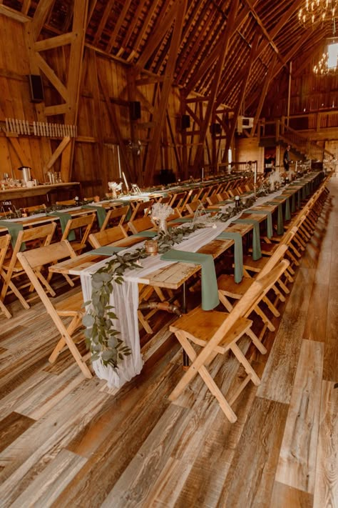 Long Tables Wedding Reception Rustic, Rustic Wedding Table Linen Ideas, Wedding Table Runners Diy, Burlap And Eucalyptus Wedding, Table Centerpieces For Long Tables, Farm Wedding Table Decorations, Wedding Gauze Table Runner, Long Wedding Table Garland, Long Wedding Table Runner