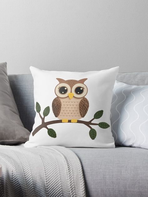 Get my art printed on awesome products. Support me at Redbubble #RBandME: https://www.redbubble.com/i/throw-pillow/Cute-Sooty-Owl-by-Abdosh1999/164662043.5X2YF?asc=u Sooty Owl, Owl Pillow, Pillow Sale, My Art, Awesome Products, Throw Pillow, Throw Pillows, Art Prints, Pillows