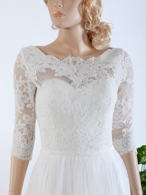 Wedding jacket, lace bolero, wedding bolero, bolero jacket, Boat neck bolero, bridal bolero, ivory A Lace Wedding Dress Topper, Lace Bolero Wedding, Wedding Dress Bolero, Wedding Dress Topper, Bolero Jacket Wedding, Lace Bolero Jacket, Boho Wedding Dress Bohemian, Dress Topper, Wedding Bolero