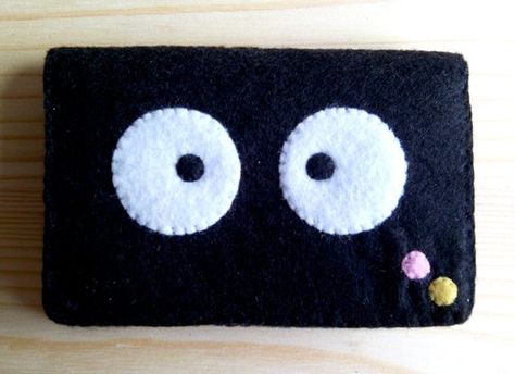 Ghibli Collection, Felt Wallet, Soot Sprite, Cute Wallet, Soot Sprites, Study Room Decor, Study Room, Wallets, Coin Purse