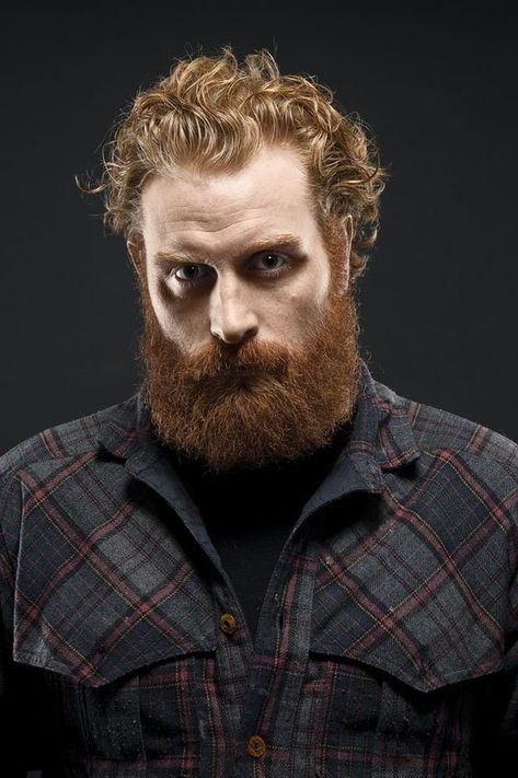 Kristofer Hivju: This distinctive Norwegian actor is best known for his role in hit show Game of Thrones Tormund Giantsbane, Kristofer Hivju, Norwegian People, After Earth, Tom Wlaschiha, Redhead Men, Rose Leslie, Red Beard, Ginger Beard