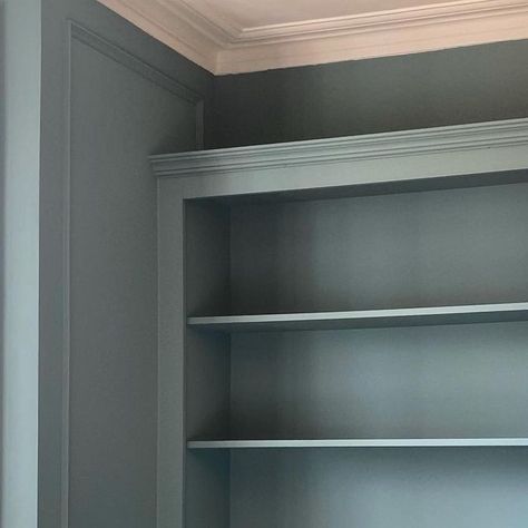 Pale Blue Panelling, Oval Room Blue Farrow And Ball Nursery, Oval Room Blue Farrow And Ball Dining Room, Farrow And Ball Oval Room Blue Bathroom, Farrow And Ball Oval Room Blue Lounge, Blue Cupboards, White Wall Paneling, Oak Parquet, Oval Room Blue