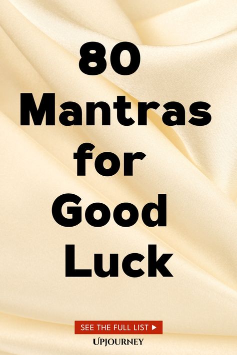 80 Mantras for Good Luck Simple Affirmations, Most Powerful Mantra, Powerful Statements, Work Etiquette, Psychology Terms, Attract Positive Energy, Relationship Quizzes, Happiness Journal, On The Right Path