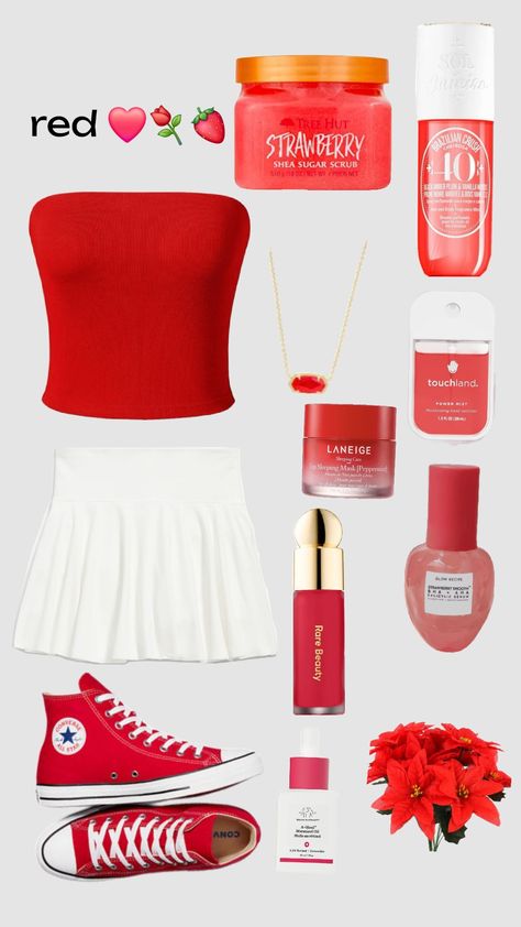 #red #preppy #outfit Red Preppy Outfit, Pretty Christmas Dresses, Red Preppy, Wanna Recreate, Christmas Dresses, Red Tree, Pretty Christmas, Christmas Outfits, Preppy Outfit