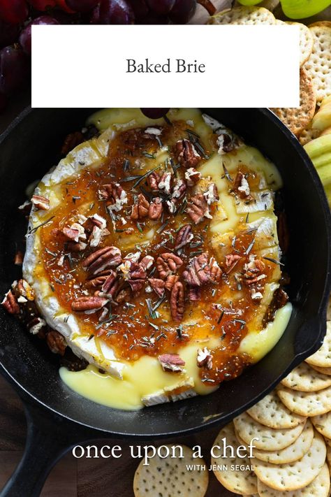 Baked Brie Baked Brie With Apples And Salted Caramel, Apple Butter Baked Brie, Baked Brie Platter, Baked Brie Apricot Jam, Fig Baked Brie, Baked Brie Dip Recipes, How To Cook Brie In The Oven, Baked Brie Air Fryer, Best Baked Brie Recipe