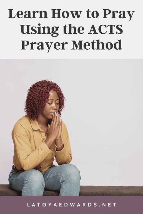 Struggling to know how to pray? The ACTS prayer method is an easy way to pray effectively. Perfect for beginners, kids and when you aren't sure how to pray during hard times. Prayers For Beginners, How To Pray For Beginners, Prayer Acronym, 2024 Prayers, Acts Prayer, How To Pray Effectively, He Is Lord, Praying For Others, Fast And Pray