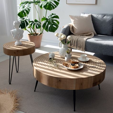 Coffee table with drawers