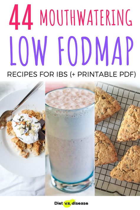 Low Fod Map Breakfast Recipes, Easy Low Fodmap Recipes Simple, Low Fodmap Gluten Free Recipes, Healthy Low Fodmap Recipes, Meals For Ibs Sufferers, Low Fodmap Recipes Lunch, Low Fodmap Meal Prep, Low Fodmap Recipes Breakfast, Low Fodmap Desserts