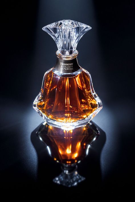 Hennessy Paradis Imperial's New Creation Leaves Nothing to Chance | Philippine Tatler Antique Liquor Bottles, Hennessy Paradis, Diy Gifts To Sell, New Creation, Alcohol Bottles, Cigars And Whiskey, Scotch Whiskey, Antique Perfume, Leather Artisan