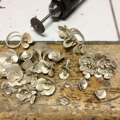 Lost Wax Casting 101 — Shade Metals- Lost Wax Casting Rings, Metal Casting Jewelry, Lost Wax Casting Jewelry, Viking Knit Jewelry, Lost Wax Jewelry, Wax Carving Jewelry, Cast Rings, Silver And Gold Jewelry, Found Object Jewelry