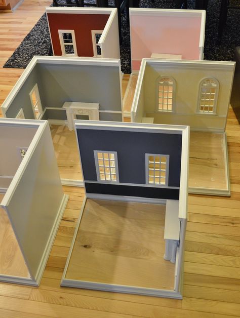 Gearing up for the holidays....... | Making some 1/6 scale r… | Flickr Model Houses, Room Box Miniatures, Barbie Room, Doll Furniture Diy, Barbie Diorama, Room Boxes, Doll House Plans, Mini Doll House, Dollhouse Miniatures Diy