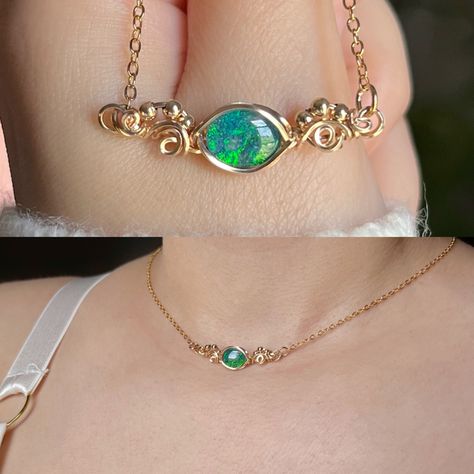 Accessories Idea, Opal Choker, Selenite Jewelry, Ethiopian Opal Jewelry, Wire Wrapped Stone Jewelry, Pretty Jewelry Necklaces, Handmade Crystal Jewelry, Mother Of Pearl Jewelry, Metal Clay Jewelry