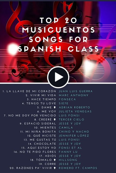 yo sé que dice "para la clase de español" pero ¡no dice que no puedes bailar a los canciones! estos son los canciones perfectos para tener un gran noche Quotes Lyrics Songs, Spanish Basics, Middle School Spanish, Spanish Videos, Spanish Lesson Plans, Spanish Music, High School Spanish, Spanish Songs, Spanish Teaching Resources